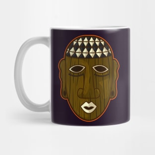 Ancient african aboriginal mask design Mug